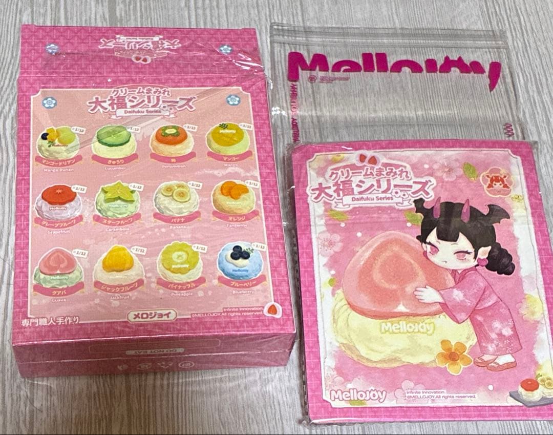 Mellojoy クリームまみれ 大福 ジャックフルーツ スクイーズ