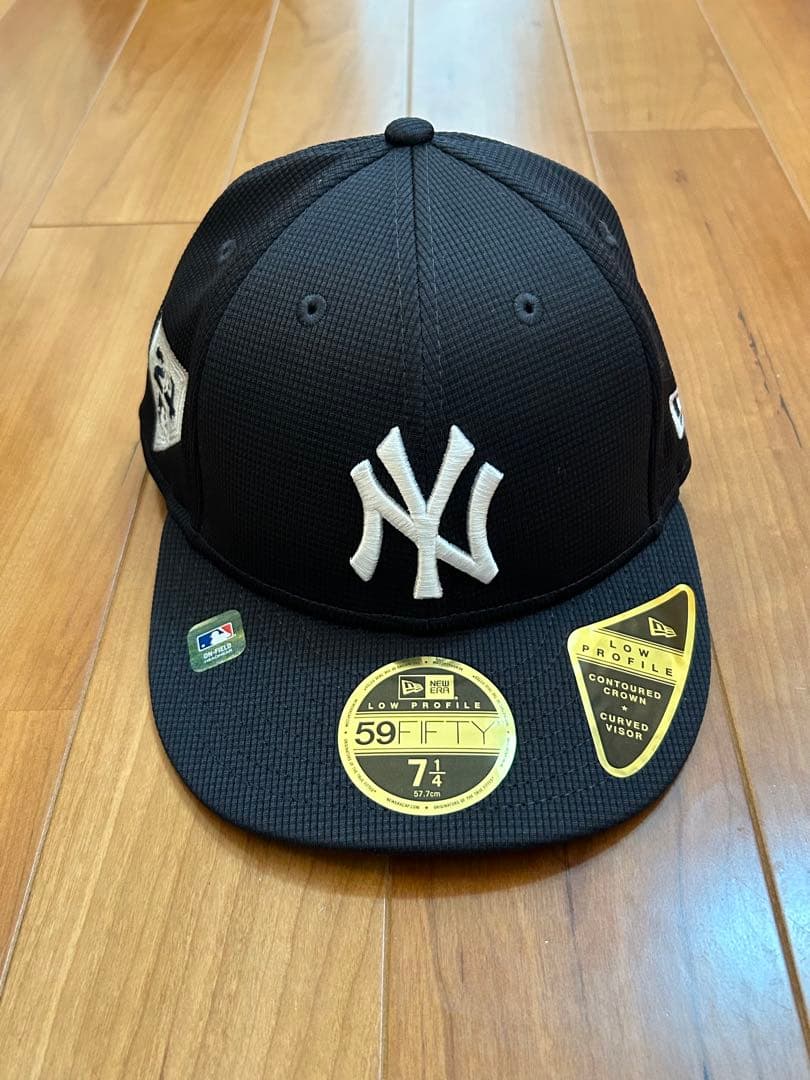 新品 ヤンキースニューエラ59FIFTY LP 7 1/4スプリングキャンプ
