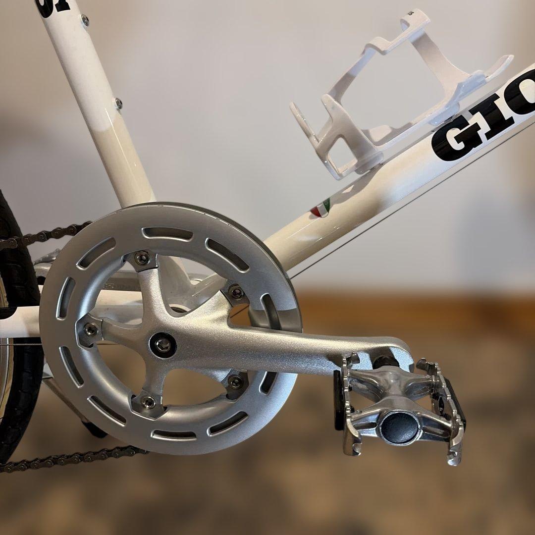 6000円引　GIOS MIGNON ホワイト ミニベロ　510 手渡し