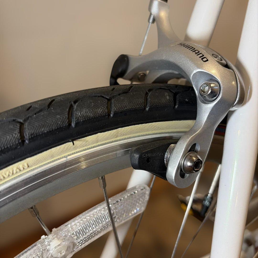 6000円引　GIOS MIGNON ホワイト ミニベロ　510 手渡し