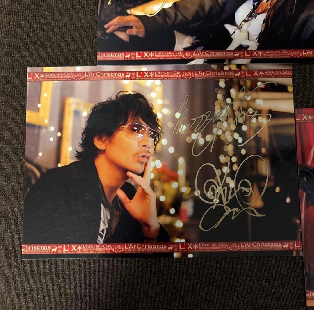『新品』L'Arc～en～Ciel L'ArChristmas ポストカード