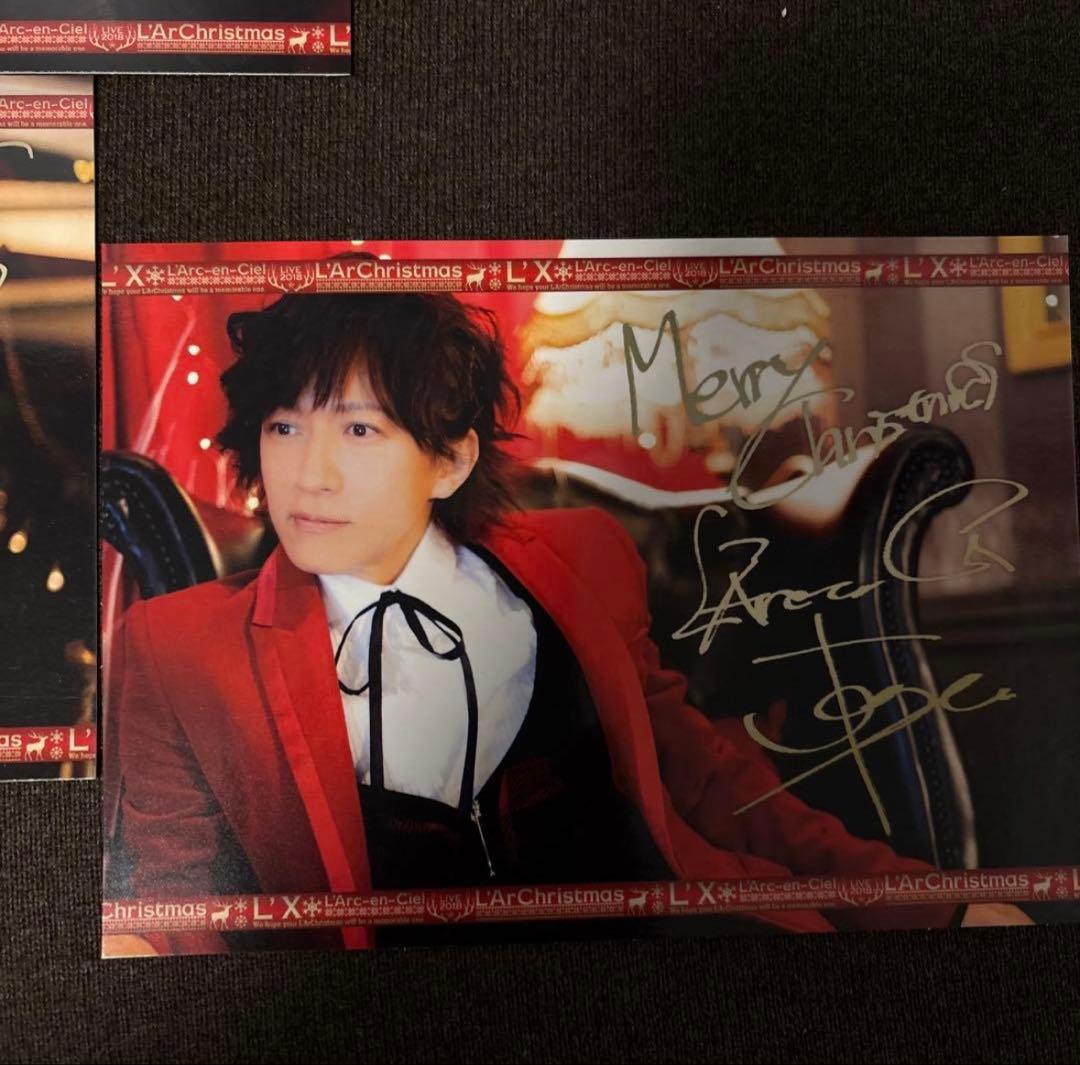 『新品』L'Arc～en～Ciel L'ArChristmas ポストカード