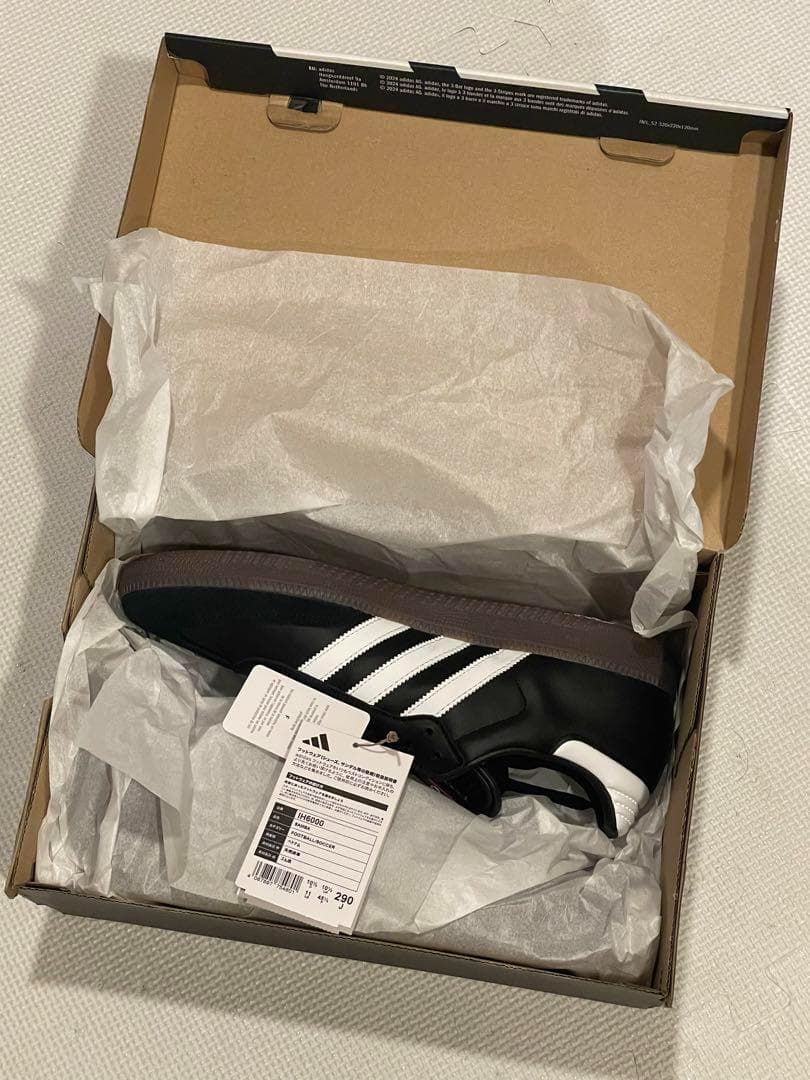 新品　アディダス　ADIDAS　サンバ　SAMBA　ブラック　29.0cm