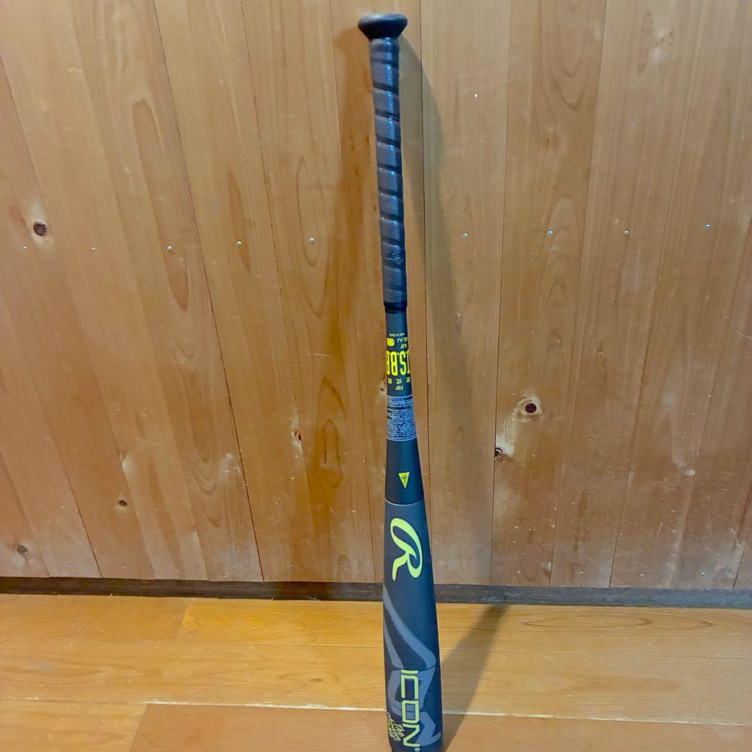【美品】Rawlings 一般軟式バット ICON アルペン限定 84cm