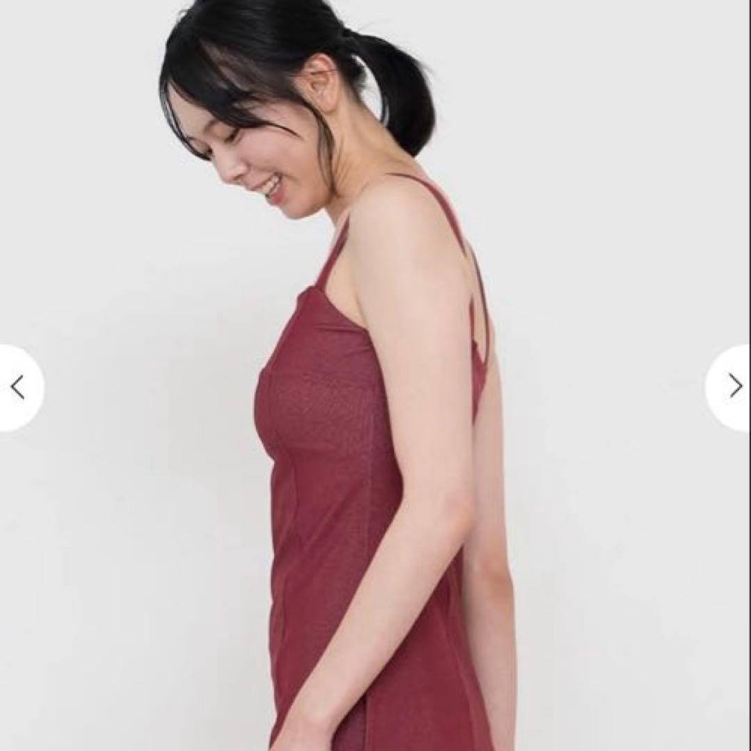 ⭐︎新品タグ付⭐︎【SUKALA】リブデニムロングキャミソール