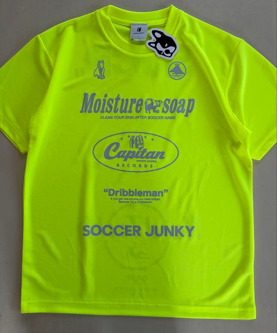 新品タグ付き　メンズL SoccerJunky サッカージャンキー　セットアップ