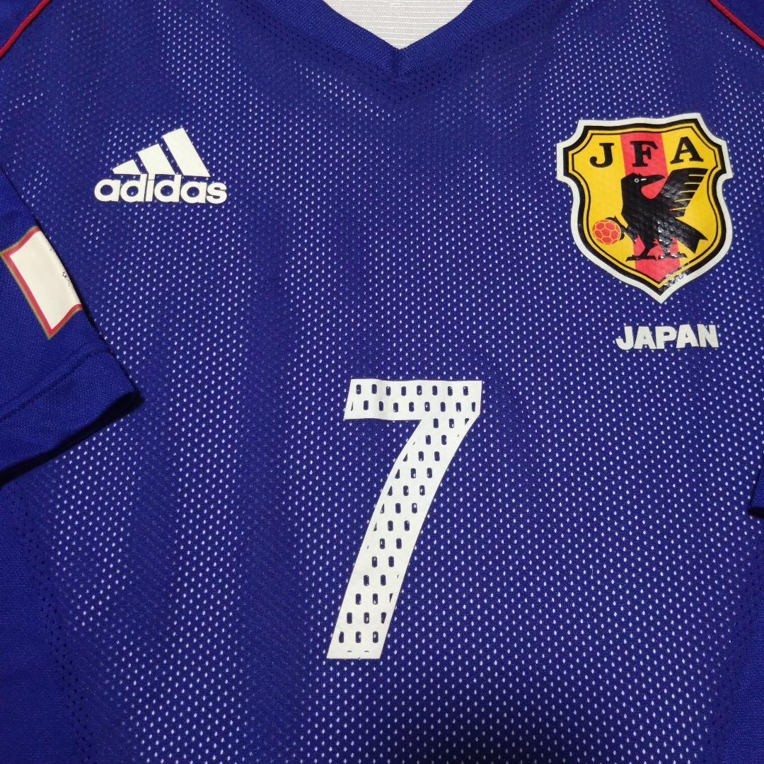 2002ワールドカップ日韓大会＝中田英寿（内側インナー付き）