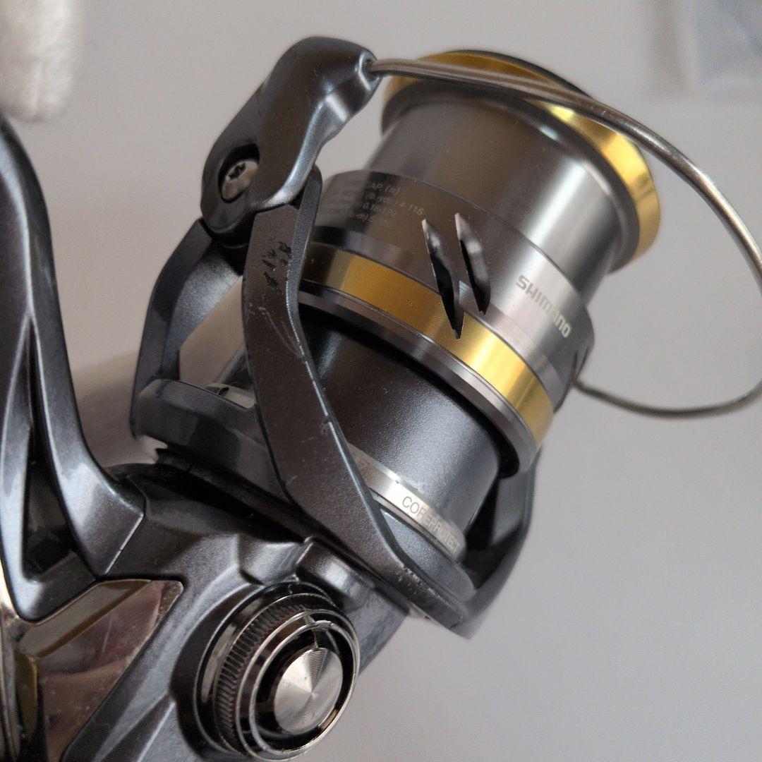 シマノ 17アルテグラ 2500S スピニングリール 淡水のみ使用 バス釣り