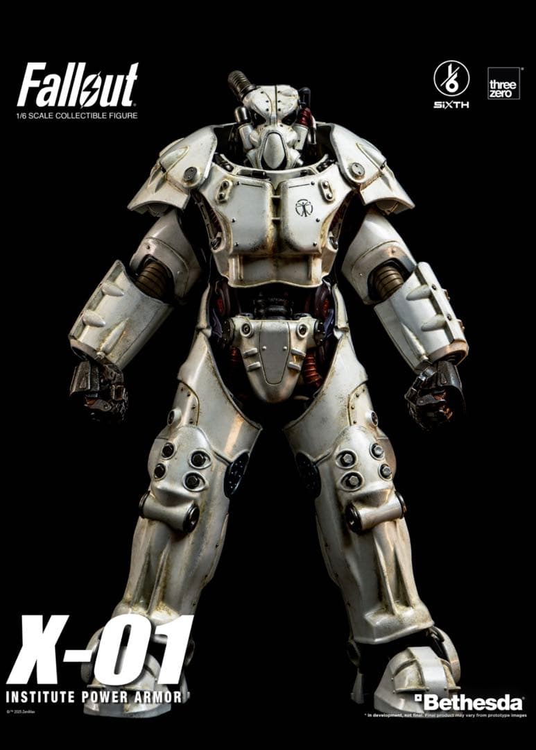 最終出品　ThreeZero fallout 1/6 X-01
