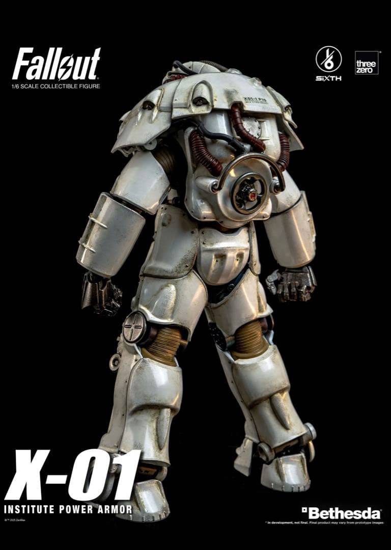 最終出品　ThreeZero fallout 1/6 X-01