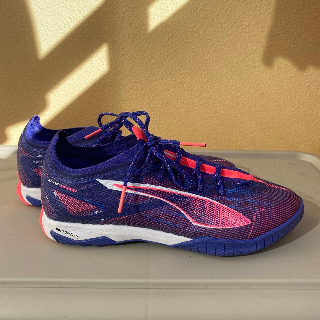 Puma Future 1.4 ネイビー/ピンク　ウルトラ 5 プロ CAGE
