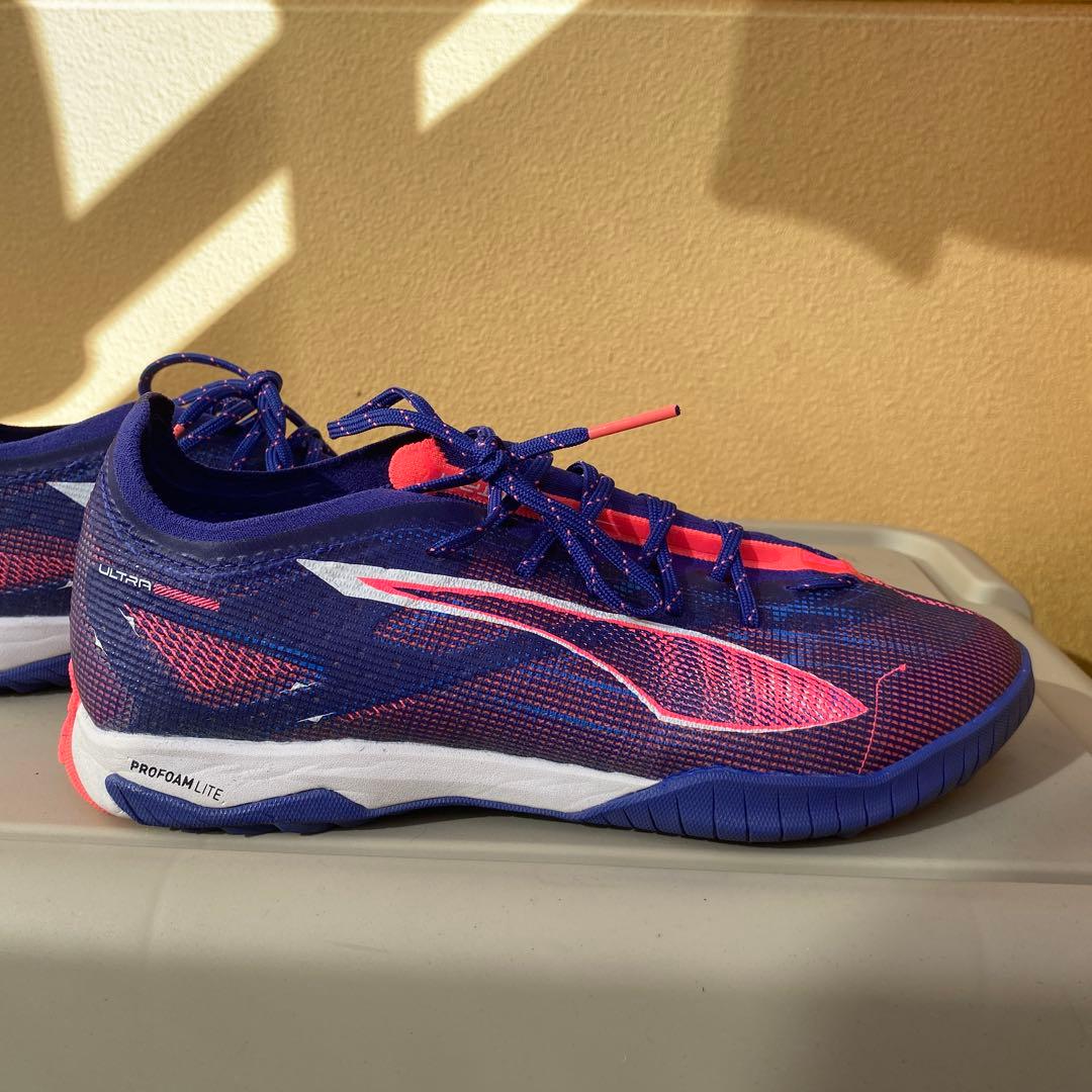 Puma Future 1.4 ネイビー/ピンク　ウルトラ 5 プロ CAGE