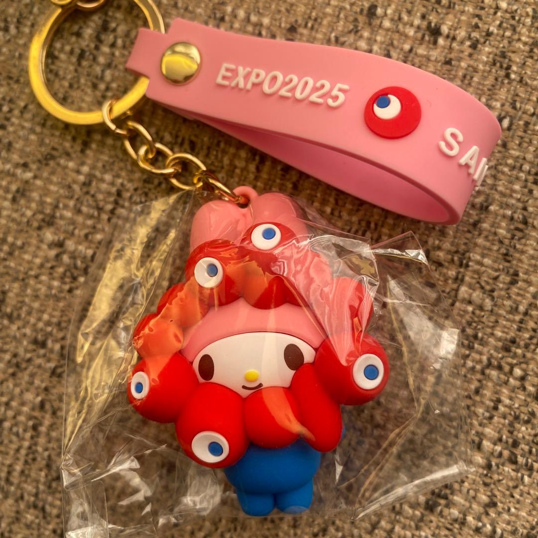 ★新品★ミャクミャク　サンリオ　マイメロ　キーホルダー　万博