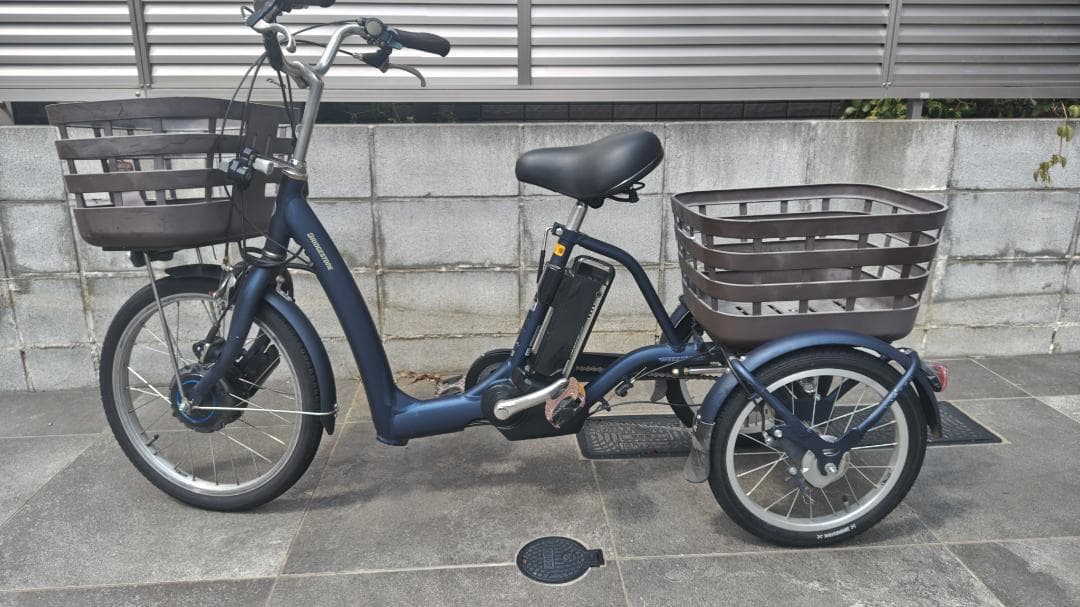電動三輪車 ブリヂストン ラクットワゴン 電動アシスト