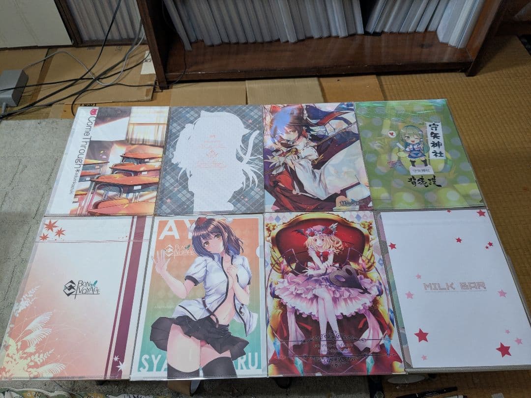 東方project　東風谷早苗 A4クリアファイル 14枚セット③