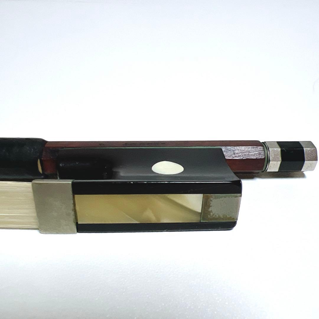 【高級】archet★バイオリン弓 1/4サイズ　　PE1003 張り替え不用