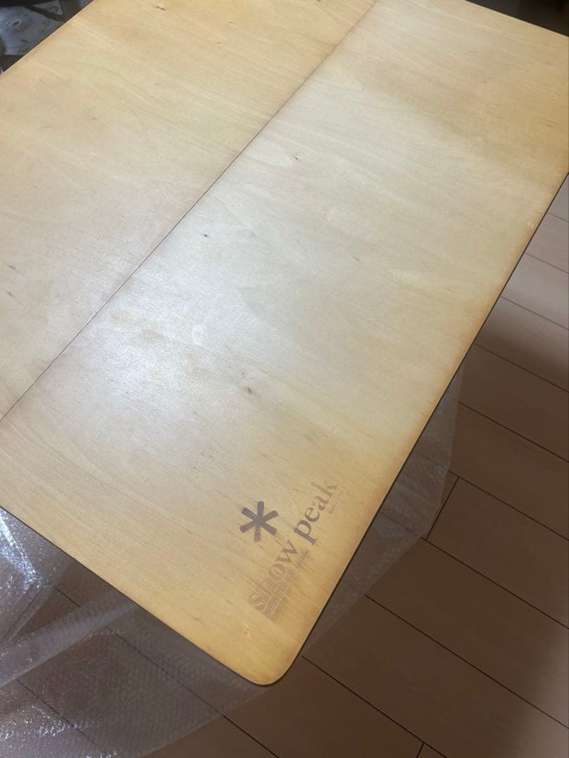 廃盤スノーピークpeakワンアクションテーブル　シナベニア