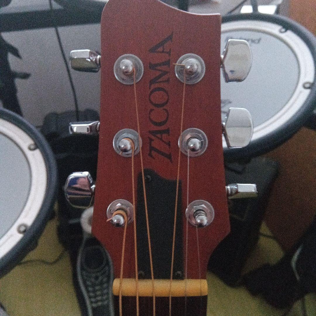 木製6弦アコースティックギター　タコマ　P-1 TACOMA　ミニギター