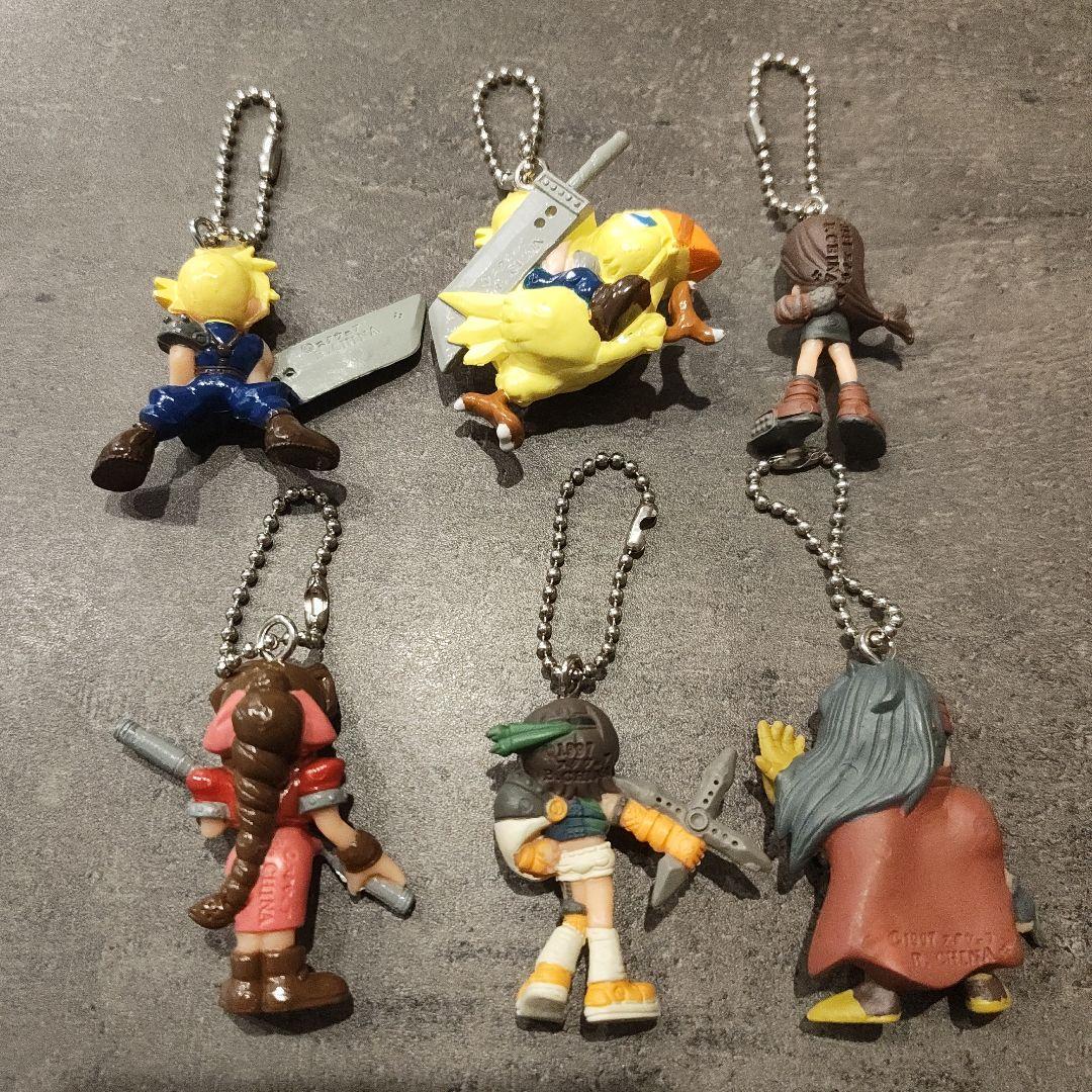 FF7 エフエフスイング　キーホルダーまとめ　クラウド　ティファ　エアリス
