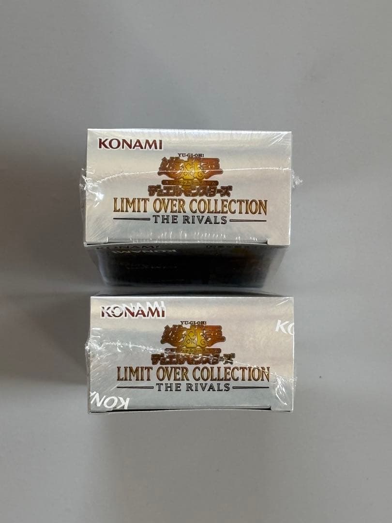 遊戯王 リミットオーバーコレクション ライバルズ シュリンク付 2BOX