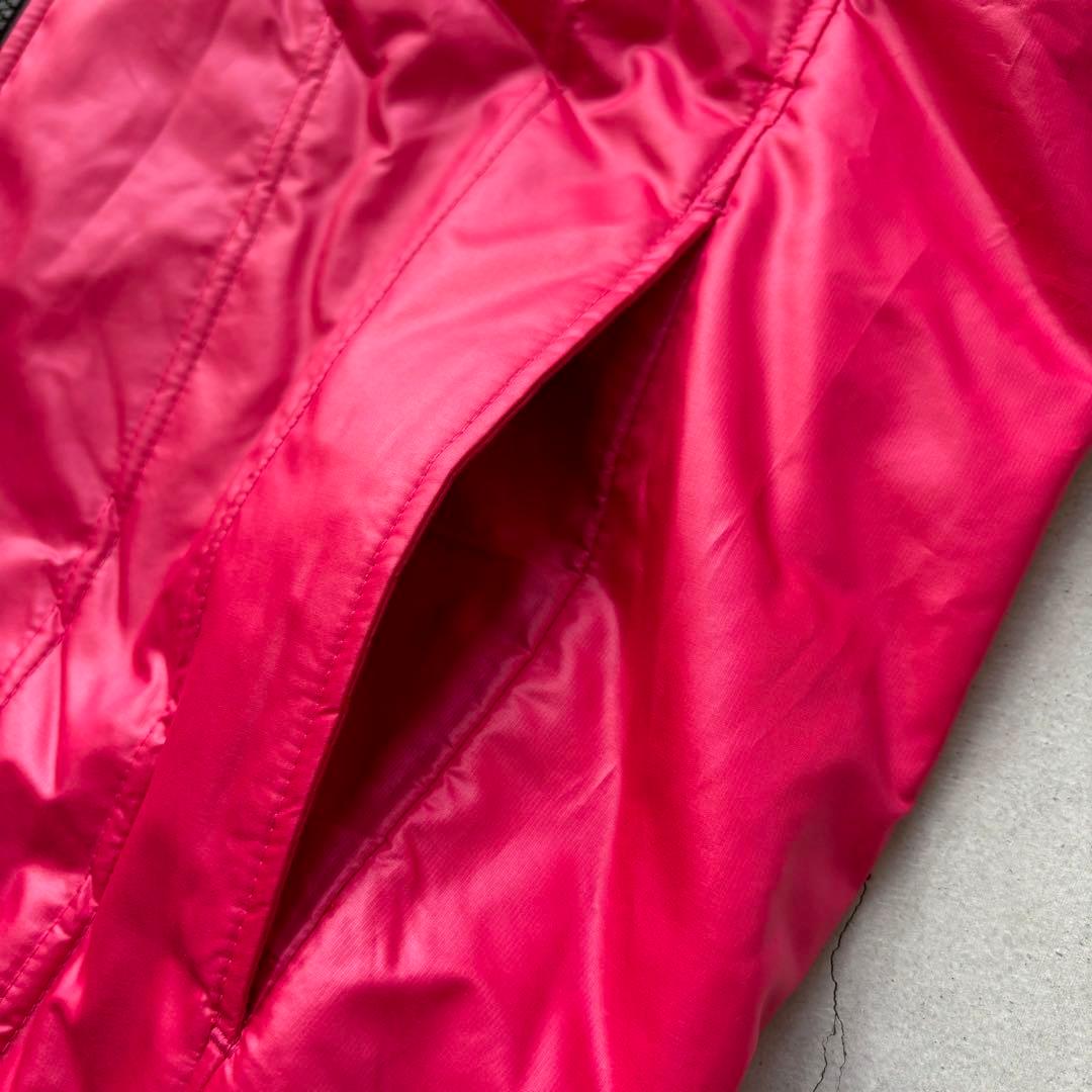 【極美品】NIKE GOLF 中綿ナイロン 袖ウールニット ジップジャケット L