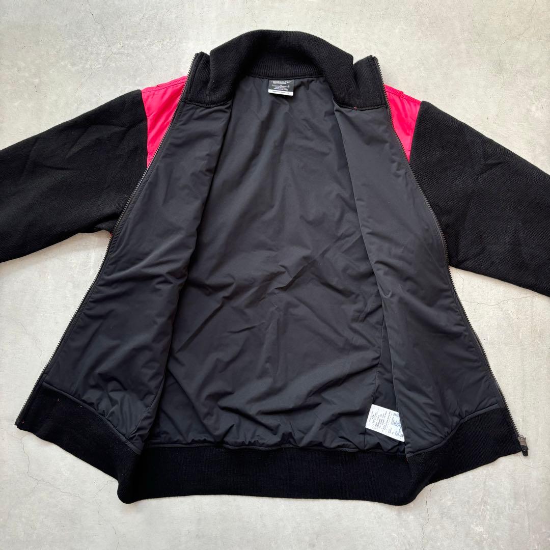 【極美品】NIKE GOLF 中綿ナイロン 袖ウールニット ジップジャケット L