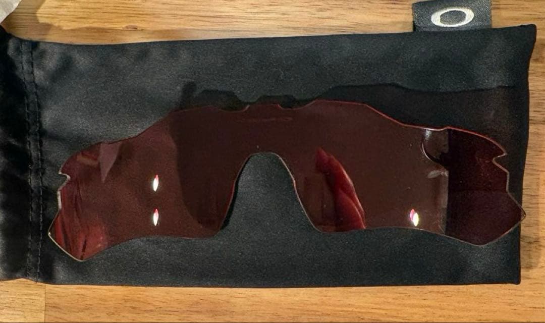 OAKLEYオークリーレーダーEVパスサングラス赤色レンズのみ純正
