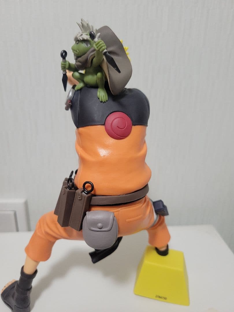 Grandistaナルト疾風伝フィギュア 約24cm&車輪眼ぷっくりシール