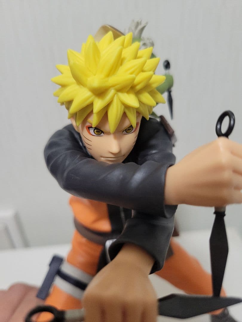 Grandistaナルト疾風伝フィギュア 約24cm&車輪眼ぷっくりシール