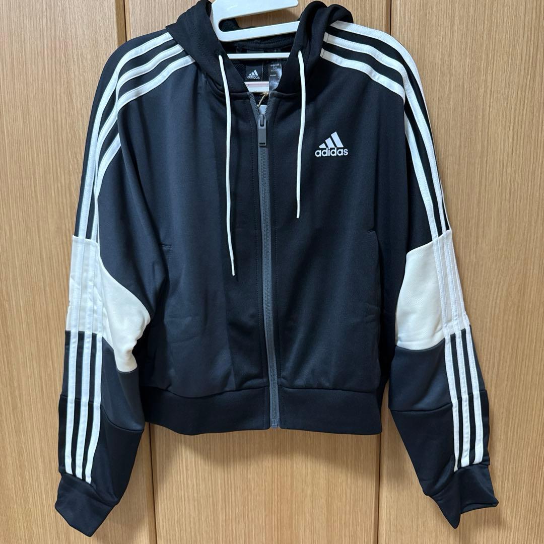adidas ジャージ 上下セット M レディース セットアップ