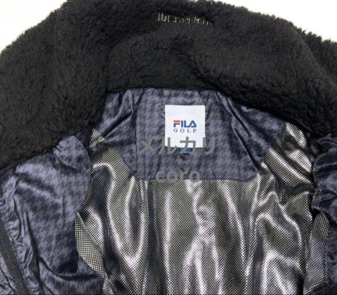 FILA フィラ ゴルフ レディース ワンピース 中綿 撥水加工 保温 蓄熱 M
