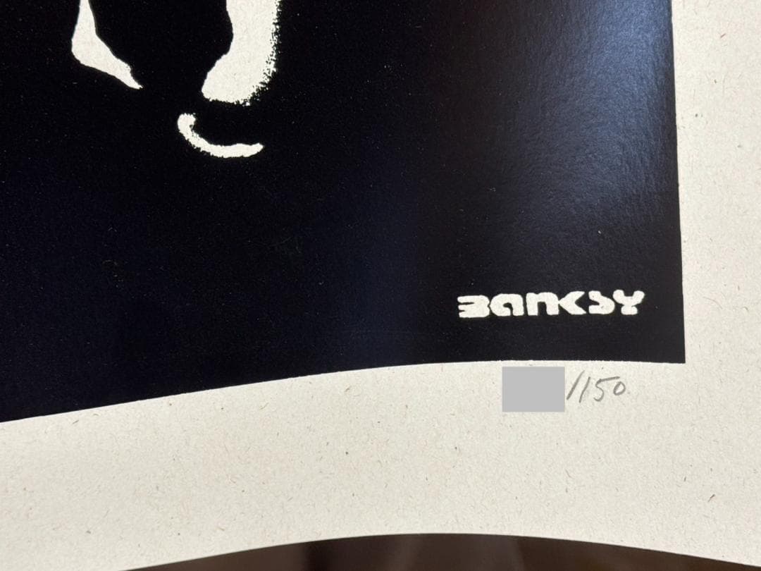 BANKSY Pulp Fiction WCP特別版 COA