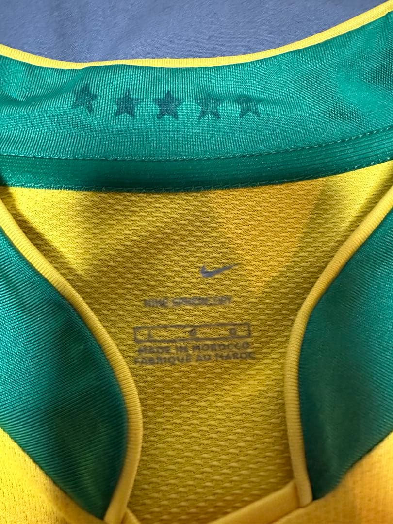 正規品2006年ブラジル代表　ユニフォーム ロナウジーニョ　Lサイズ