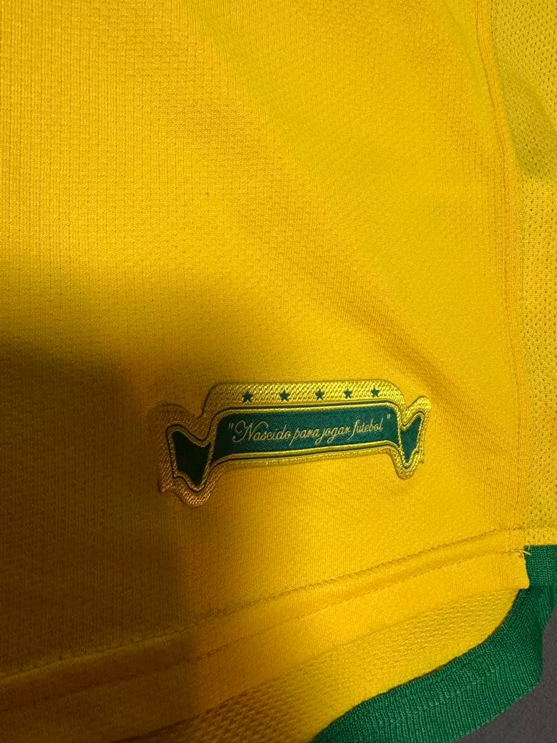 正規品2006年ブラジル代表　ユニフォーム ロナウジーニョ　Lサイズ