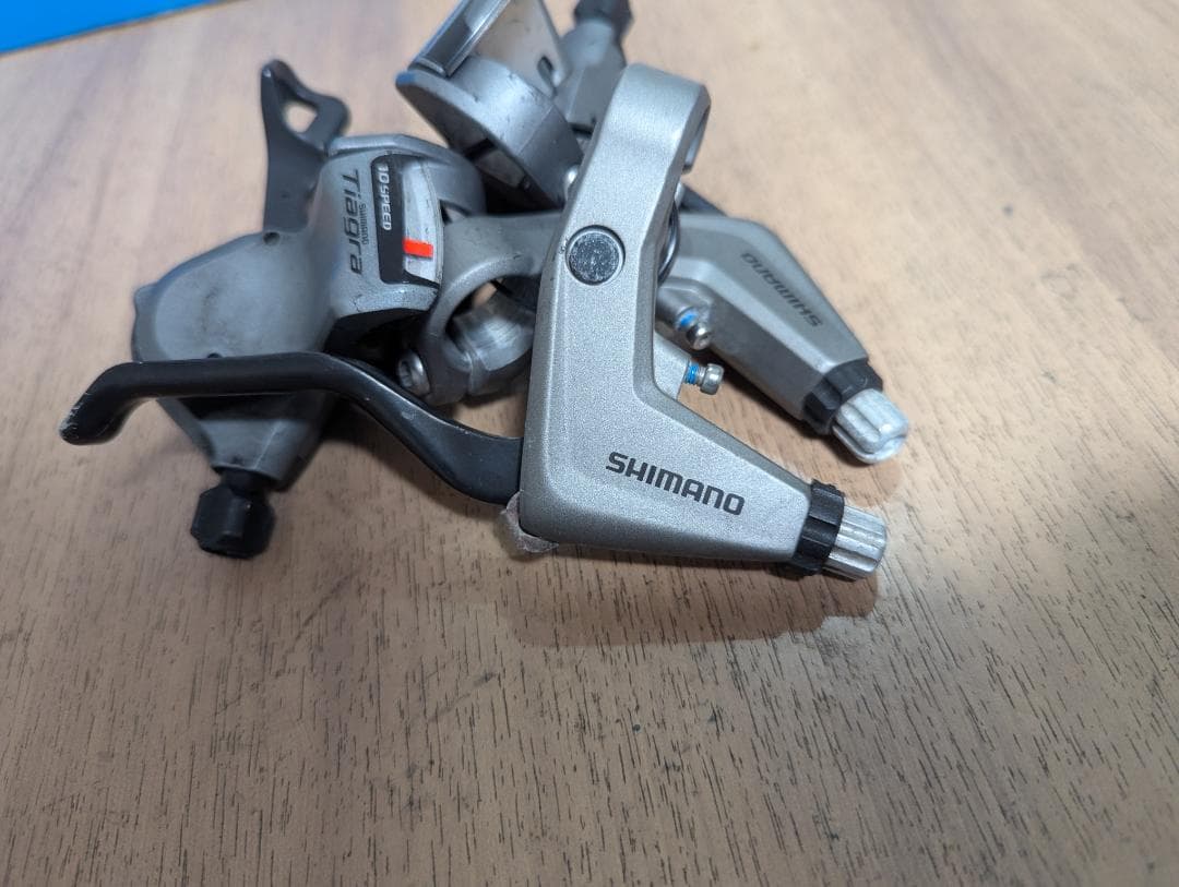佐々木SHIMANO Tiagra ダブルシフター シルバー