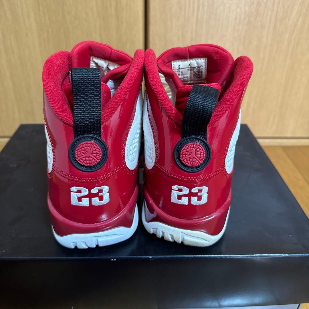 AirJordan9バスケットシューズ 28cm ホワイト/レッド