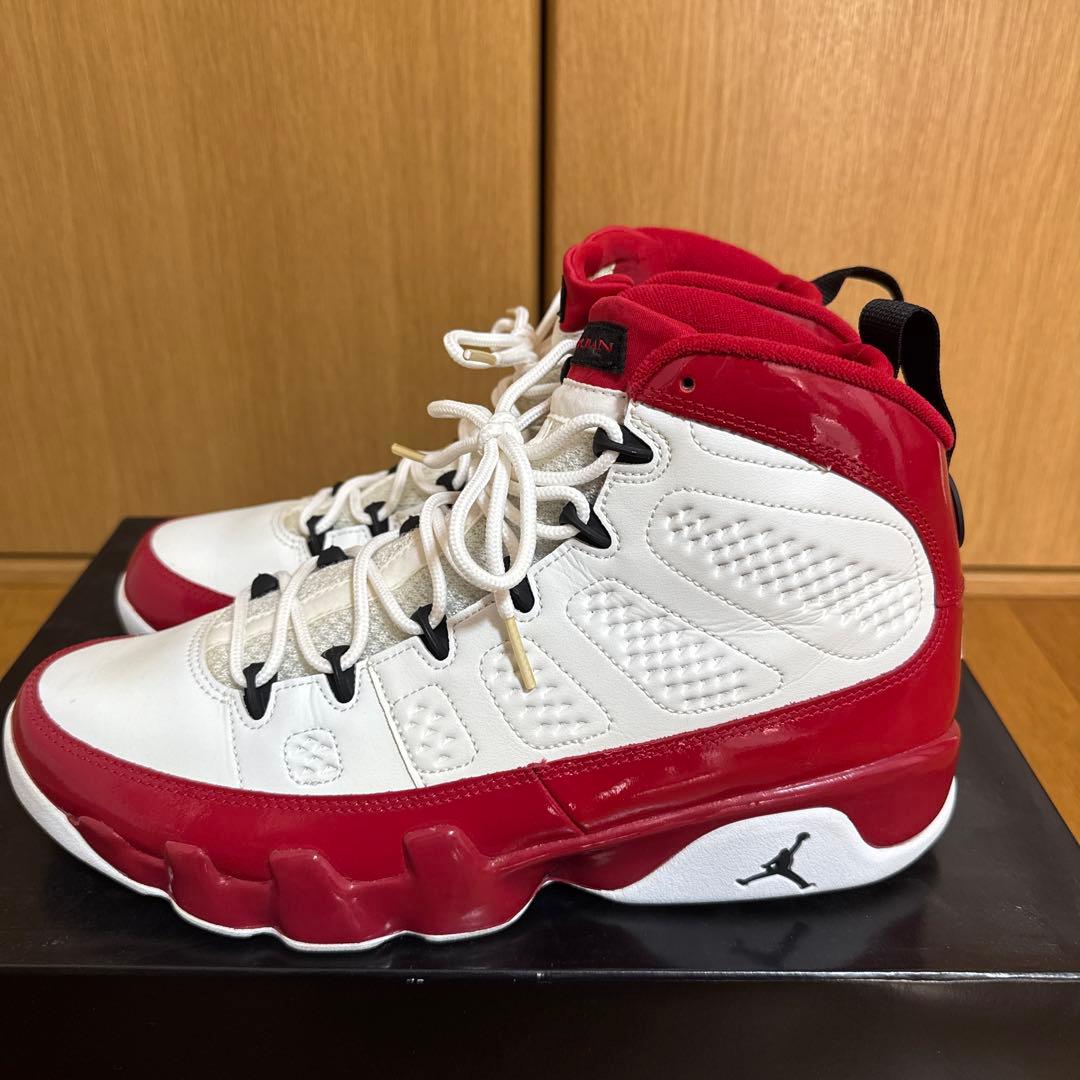 AirJordan9バスケットシューズ 28cm ホワイト/レッド
