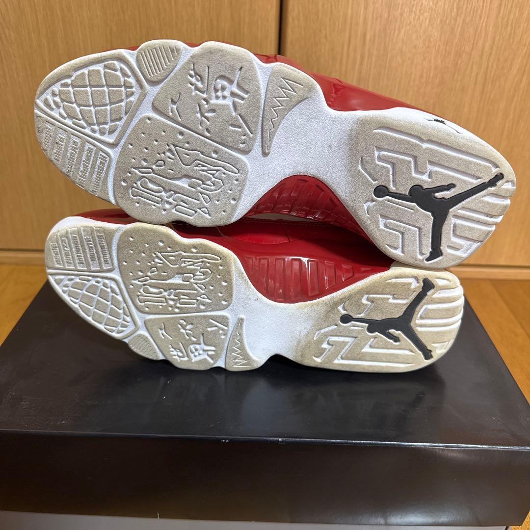 AirJordan9バスケットシューズ 28cm ホワイト/レッド