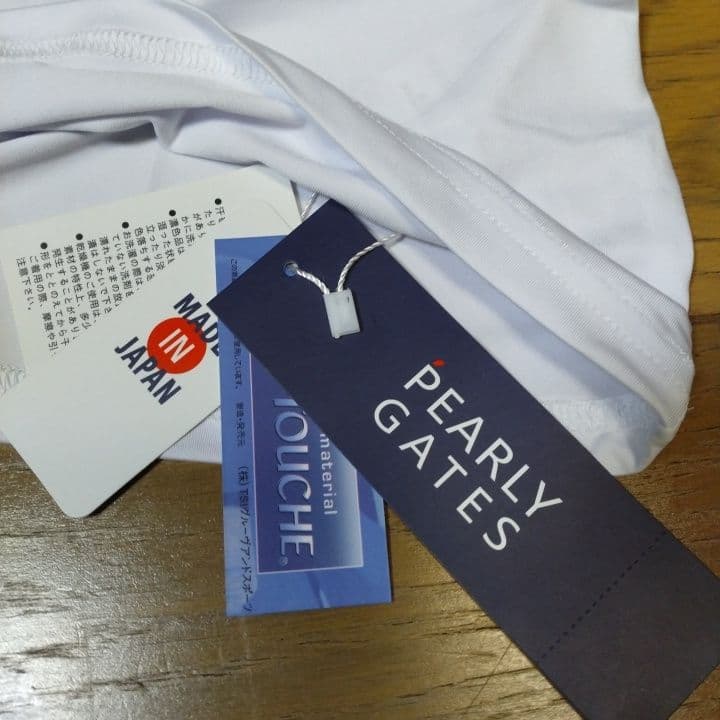 ⭐新品⭐パーリーゲイツ⭐長袖モック⭐白⭐メンズ⭐Lサイズ⭐