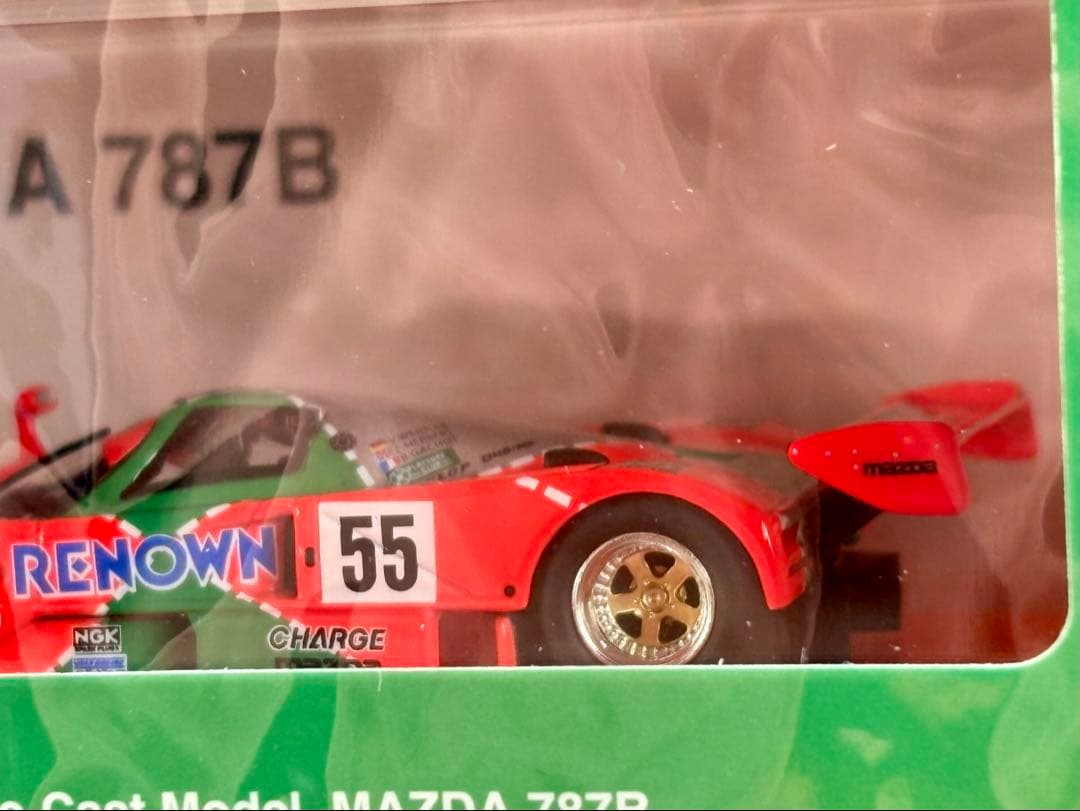 京商 1/64 1991 ルマン 優勝車 マツダ 787B #55レナウンカラー
