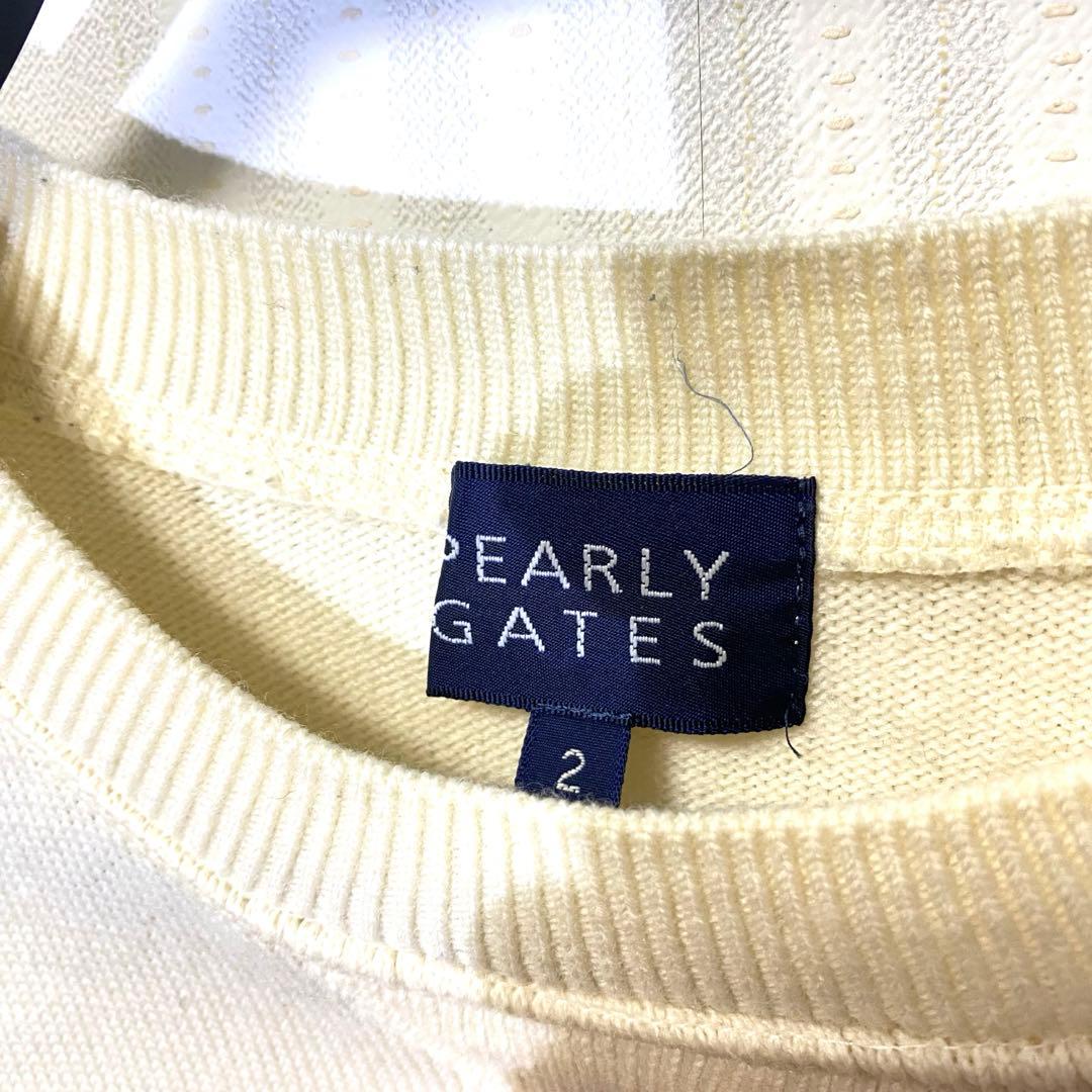 ★PEARLY GATES★メンズ ゴルフウェア セーター サイズ2 ロゴ