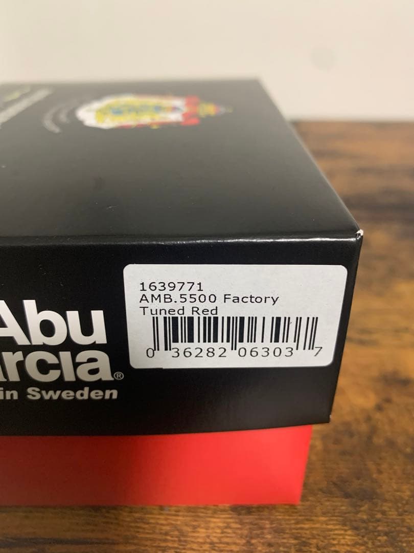ABU アンバサダー　5500 ファクトリーチューン　レッド　アブ　アブガルシア
