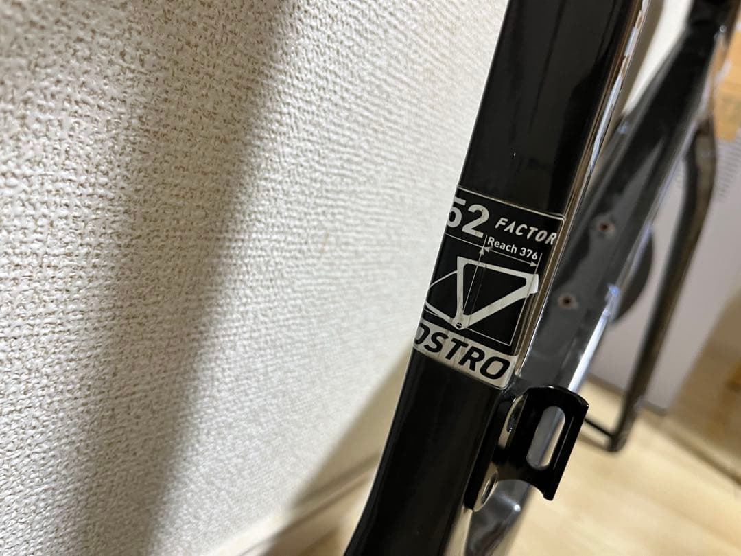 値下げ　FACTOR OSTRO VAM 52サイズ　ロードバイクフレーム