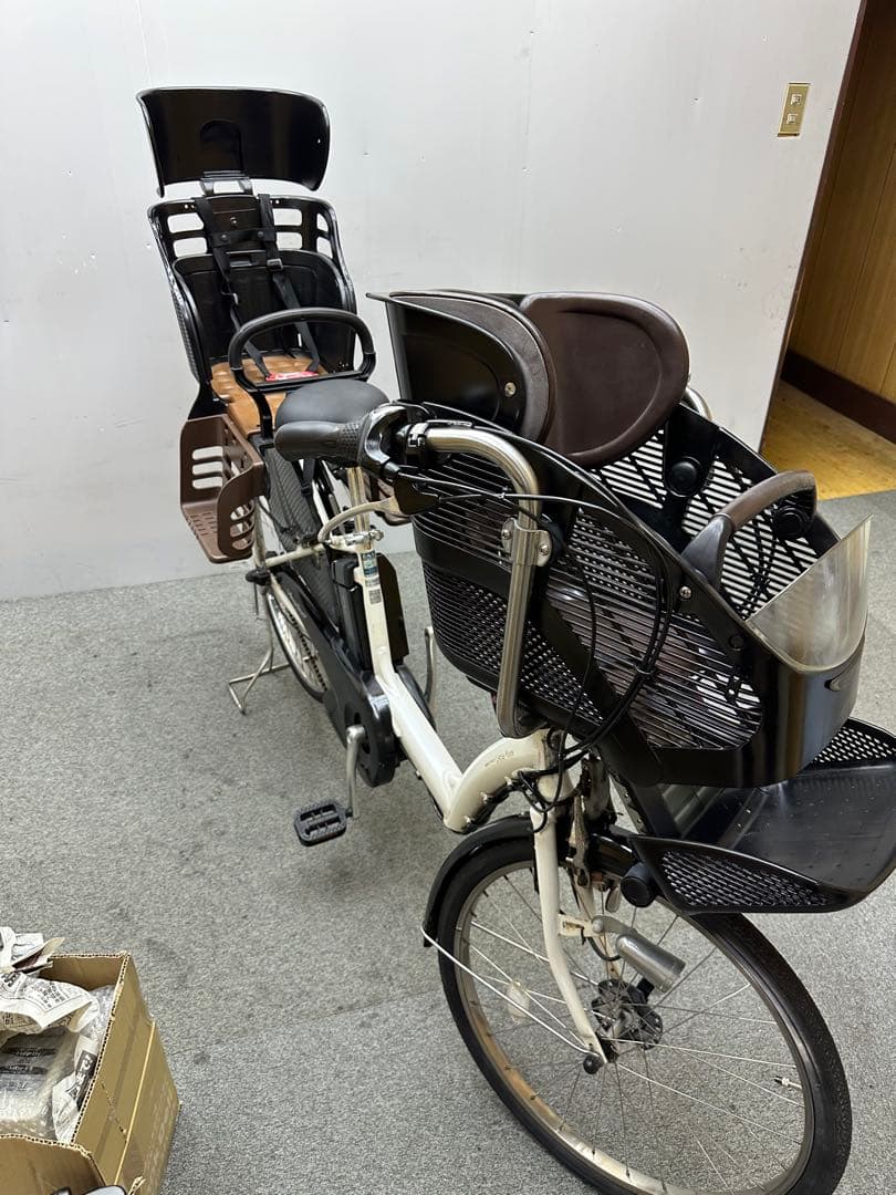 3人乗り電動自転車　ヤマハパス　チャイルドシート付き　お買い得品