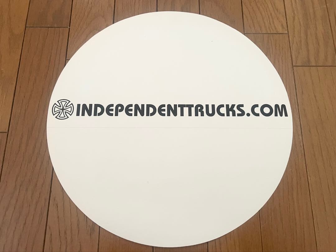 インディ Independent Truck Co 特大ステッカー イエロー