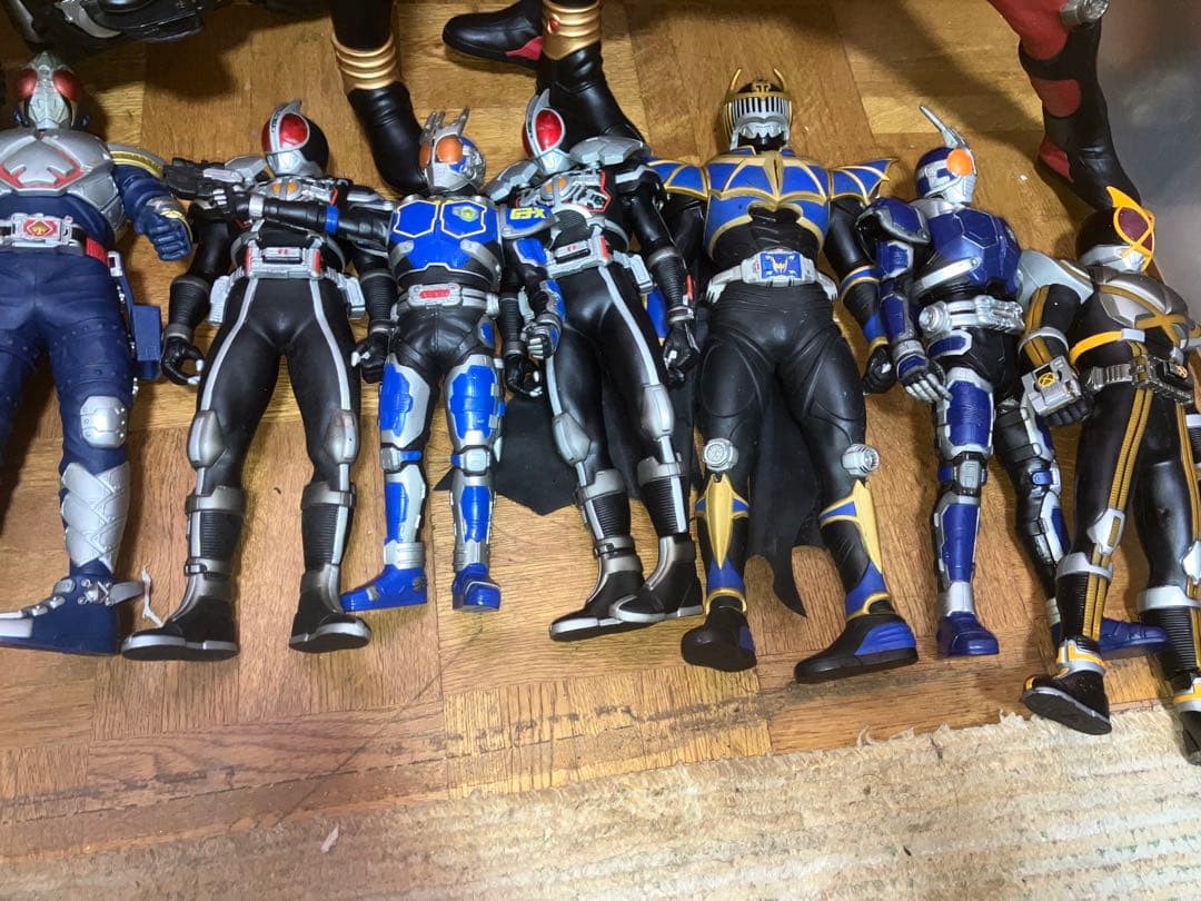 仮面ライダー特大フィギュア　ジャンク品　17体セット　個売り要相談