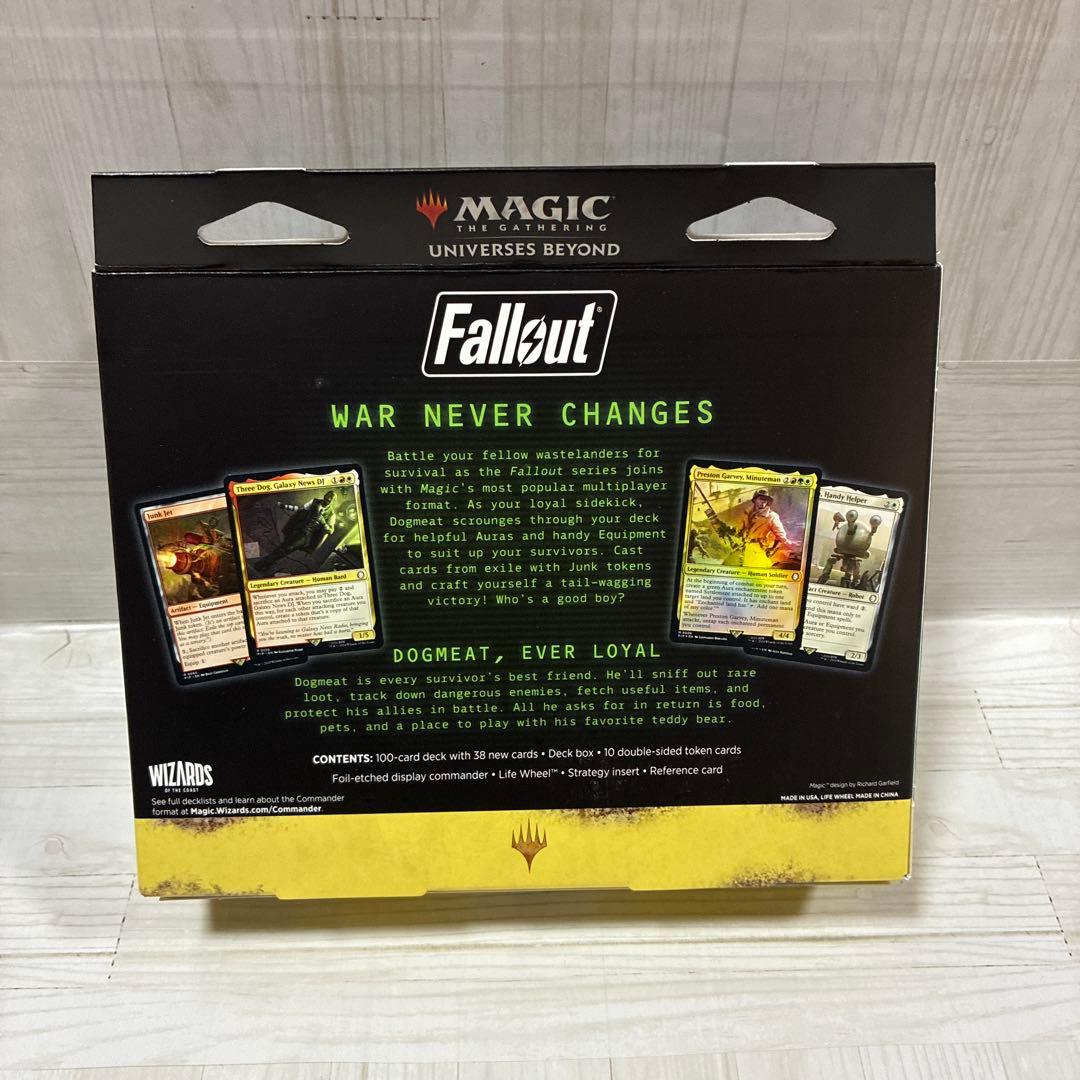 Fallout フォールアウト たくましき生存者たち 統率者デッキ 英語版