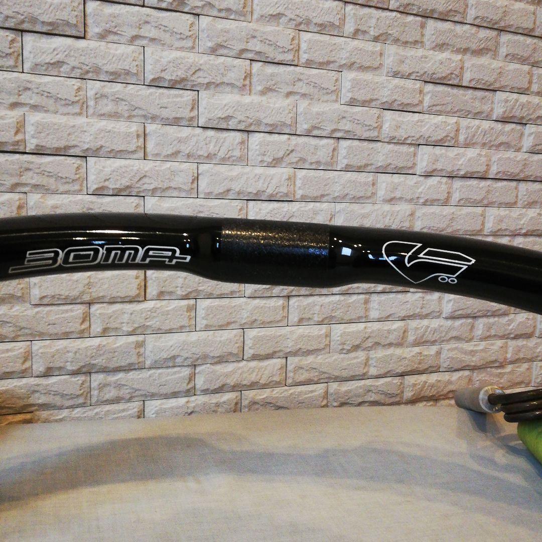 美品　BOMA ピスト　トラック　カーボンハンドル370㎜　競輪　自転車競技