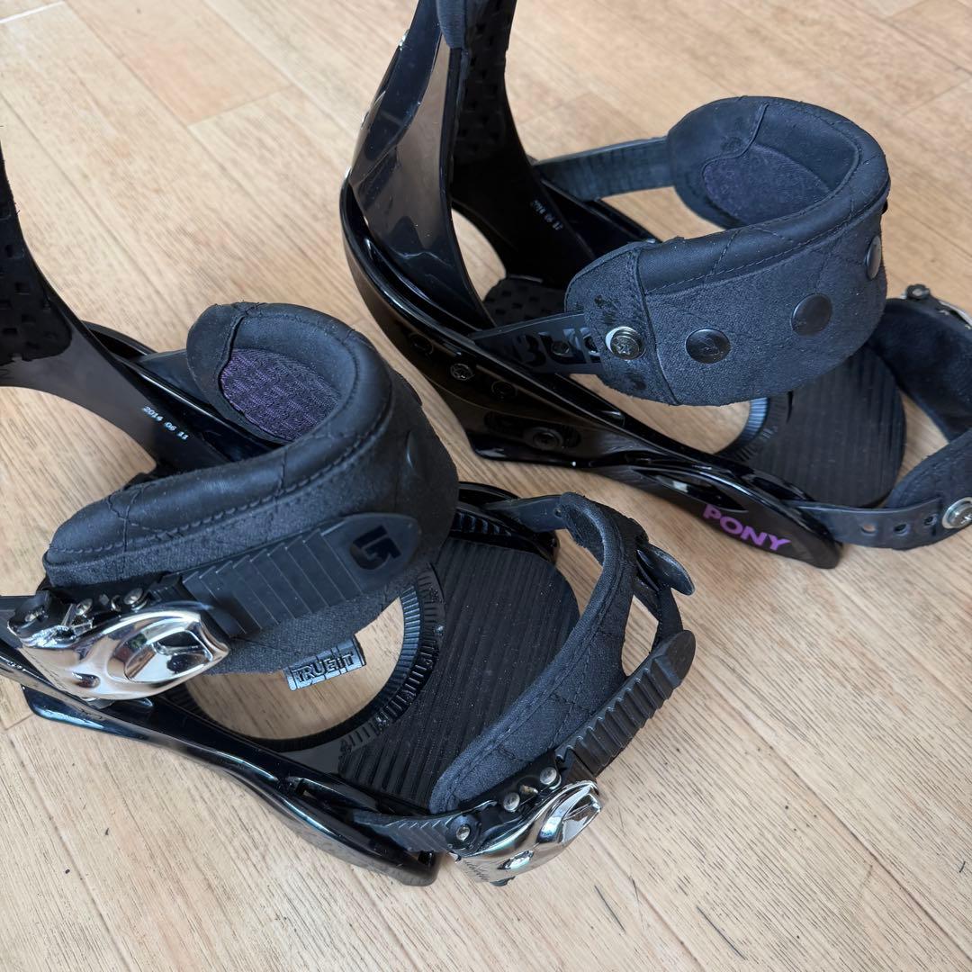 訳アリ！ BURTON レディース W's M ビンディング PONY 改！