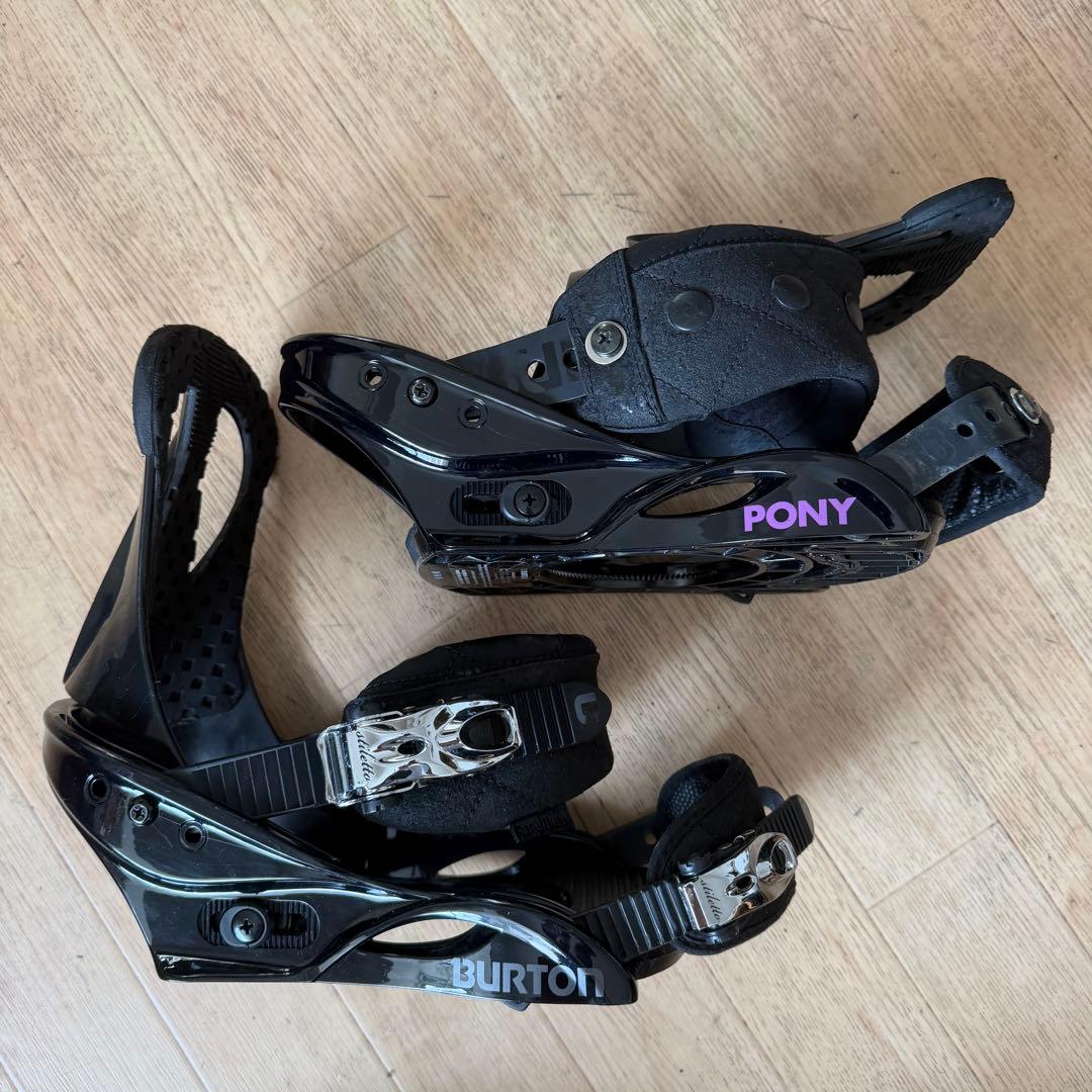 訳アリ！ BURTON レディース W's M ビンディング PONY 改！